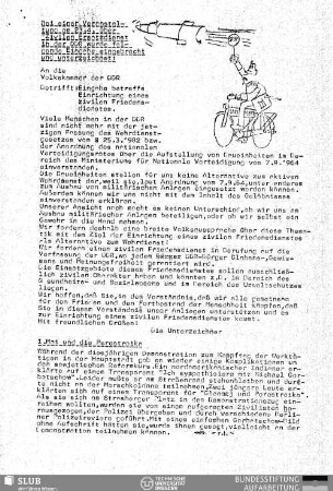 1. Mai und die Perestroika