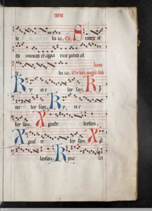 Kyrie, Gloria und Sanctus