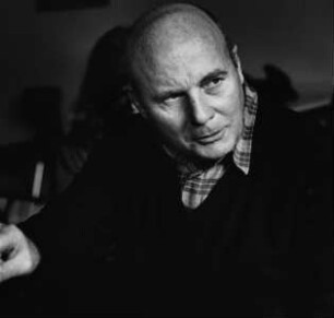 Hans Werner Henze (1926-2012; Komponist, Dirigent). Köln. November 1985