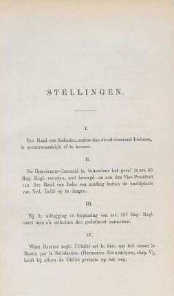 Stellingen