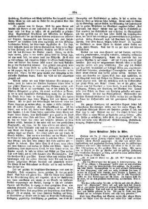 Herrn Redakteur Jessen in Wien