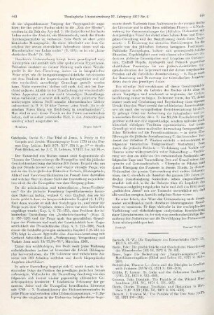 443-444 [Rezension] The trial of Jesus
