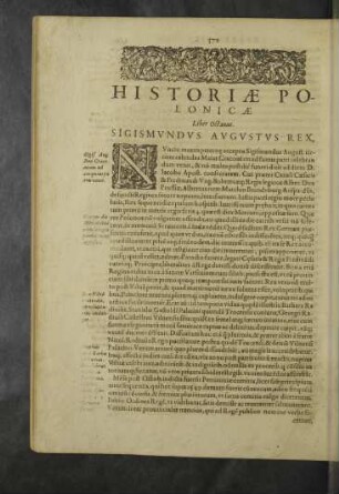 Sigismundus Augustus Rex. [Seite 570 - 608]