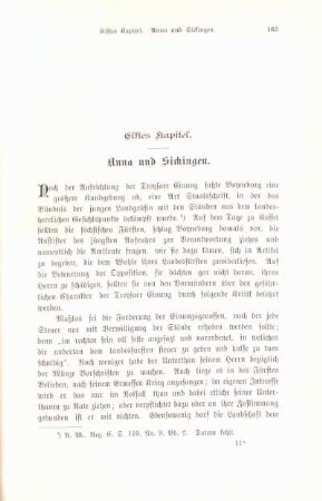 Elftes Kapitel. Anna und Sickingen