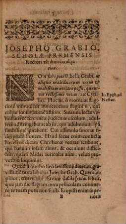 Tractatvs De Nestorianismo Et Eutycheismo : Contra M. Josephum Grabium, Bremensem