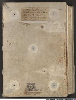 Johannis Nyder Consolatorium timoratae conscientiae - BSB Clm 18390