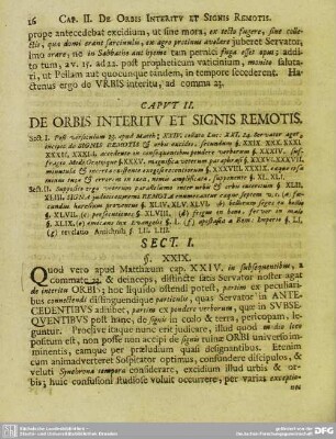 Caput II. De Orbis Interitu Et Signis Remotis
