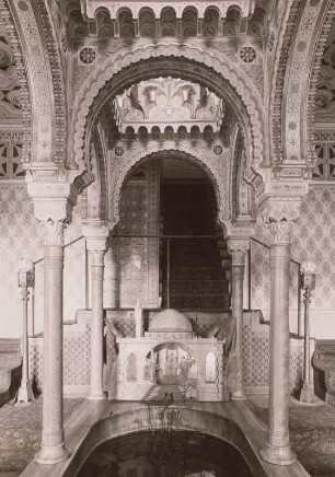 Dresden. Schloss Albrechtsberg. Inneres, Türkisches Bad