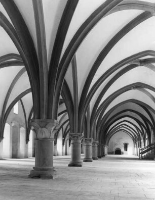 Eberbach (Rhein-Hessen), ehem. Zisterzienser-Kloster, 1116 gegründet, Dormitorium um 1270 begonnen