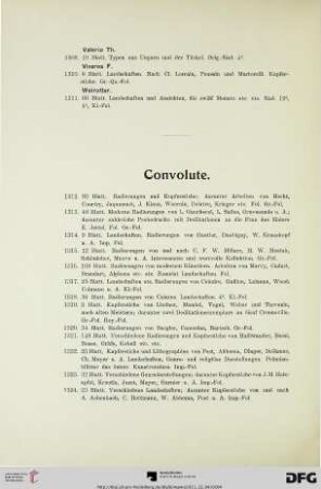 Convolute (Nr. 1312-1393)