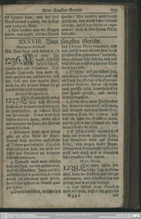 XXXVIII. Vom jüngsten Gericht