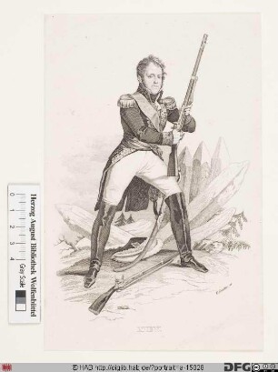 Bildnis Michel Ney, 1808 duc d'Elchingen, 1813 prince de la Moskwa