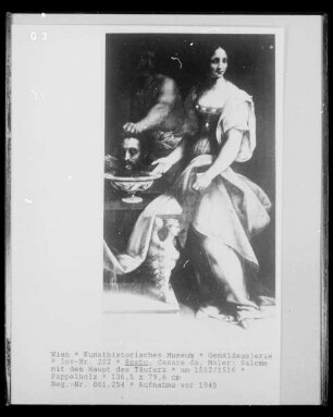 Salome mit dem Haupt des Täufers