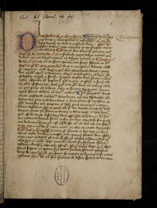 Nicolaus Oresmius (?): Contra mendicationem
