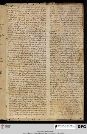 Aus einer Hs. des 13./14. Jh.s.: Astrologischer Inhalt