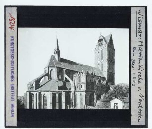 Wismar, Marienkirche : Außenansicht von NO
