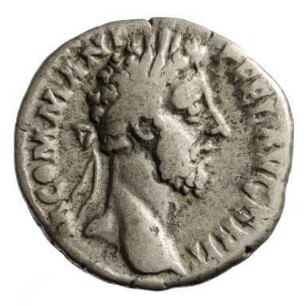 Münze, Denar, 187 - 188 n. Chr.