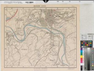 Bochum, Gauhauptstadt Bochum, Stadtplan, Blatt 9, Witten