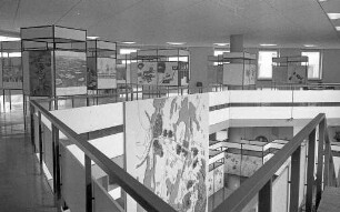 Ausstellung "Land + Wasser = Goldener Boden" im Landesgewerbeamt im Rahmen der Bundesgartenschau 1967.