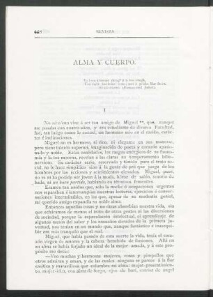 Alma y cuerpo