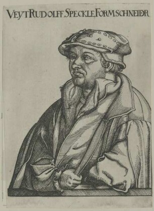 Selbstporträt des Veit Rudolf Specklin