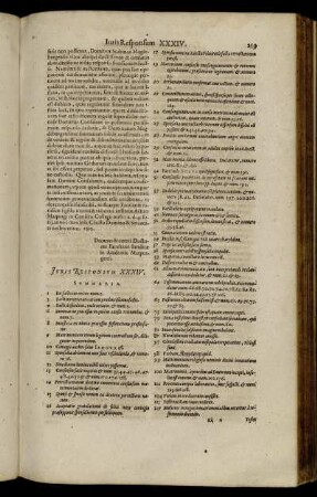 Iuris Responsum XXXIV. - Iuris Responsum XXXVI.