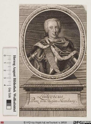 Bildnis Ludwig Gruno, Prinz von Hessen-Homburg