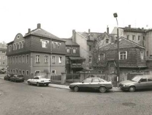 Meißen-Altstadt, Stiftsweg 1. Wohnhaus mit Laden (um 1910)