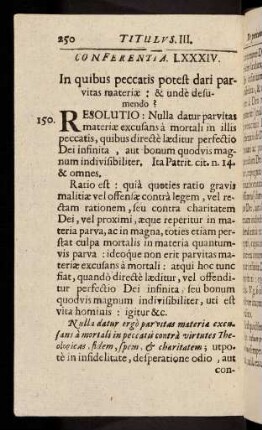 250-272, Conferentia LXXXIV.-LXXXIX.