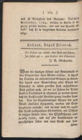 Ursinus, August Friedrich