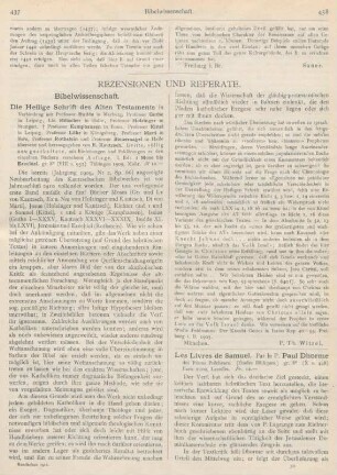 437-460 Rezensionen