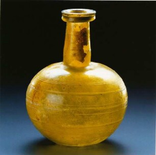 Kugelige Flasche