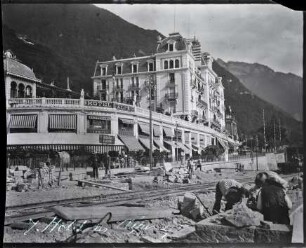 Montreux-Territet. Hôtel des Alpes