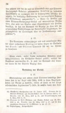 Vertretung vor Gericht.