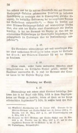 Vertretung vor Gericht.