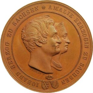 Prinz Johann und Amalie Auguste - Silberne Hochzeit