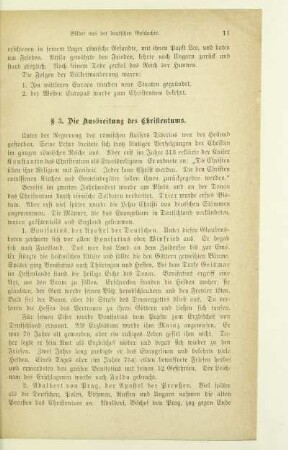 § 3. Die Ausbreitung des Christentums