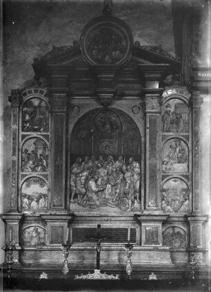 Marienaltar mit Marientod und Mariä Freuden
