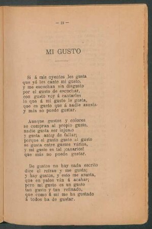 Mi gusto