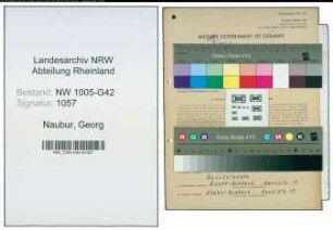 Entnazifizierung Georg Naubur , geb. 10.04.1893 (Drahtwalzer)