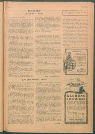 Página libre : Rebatiendo una teoría