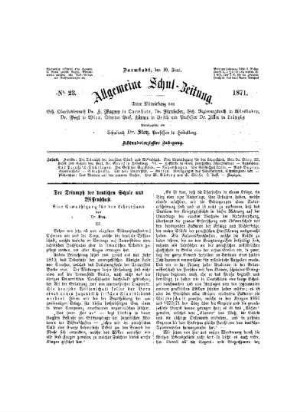 Der Triumph der deutschen Schule und Wissenschaft
