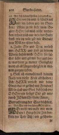 Betrachtung der Sterblichkeit