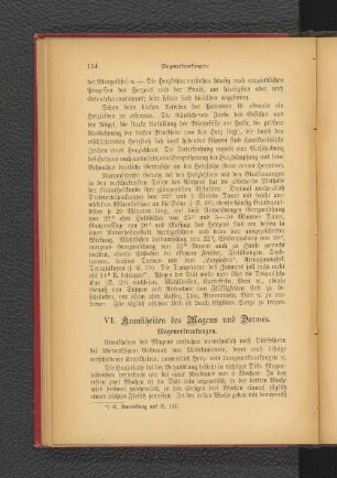 VI. Krankheiten des Magens und Darmes.