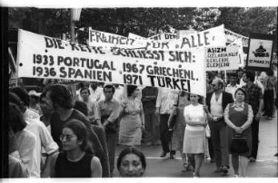 Kleinbildnegativ: Demonstration, 1971