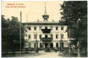 Kipsdorf. Hotel und Bad Fürstenhof