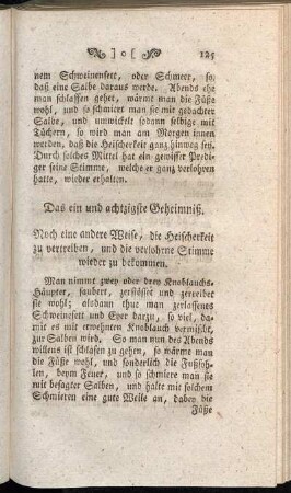 Das ein und achtzigste Geheimniß. - Das neunzigste Geheimniß.