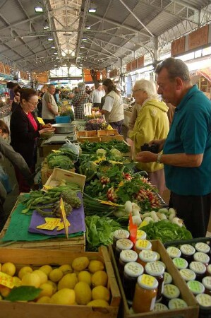 Provence-Wochenmarkt in Antibes