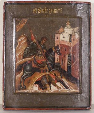 Ikone mit dem Heiligen Demetrios