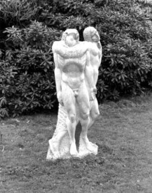 Dresden-Altstadt. Großer Garten (1683, J. F. Karcher; 1873-1895, K. F. Bouché). Figurengruppe